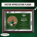 Silver Green Pastor Appreciation Church Award Plaque<br><div class="desc">The Silver Green Pastor Appreciation Church Award Plaque is a beautifully designed piece that perfectly combines elegance with a heartfelt message of gratitude. This plaque is ideal for recognizing the hard work and dedication of pastors, making it a popular choice for appreciation events and special church ceremonies. Featuring a sophisticated...</div>