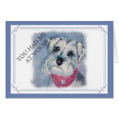 SILVER GREY SWEET SCHNAUZER (Front Horizontal)