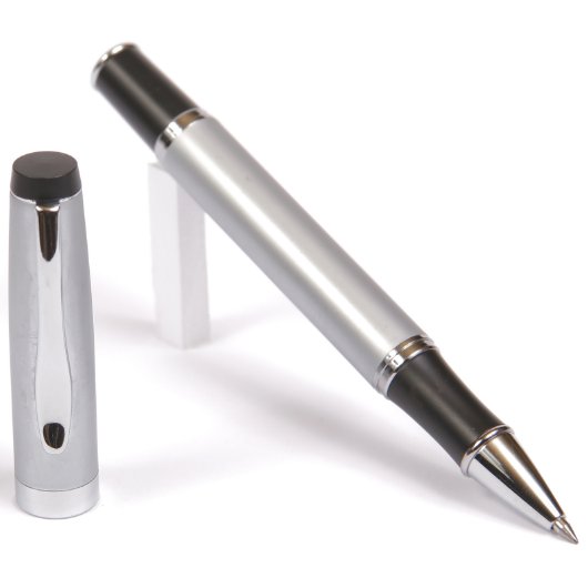 Silver Gripper Roller Fine Tip Ballpoint Pen (Roller Ball Pen)