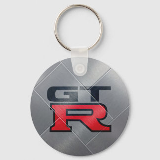 Silver GT-R Keychain
