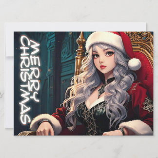 Silver Hair Santa – Merry Christmas