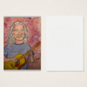 silver haired folk rocker (Front & Back)