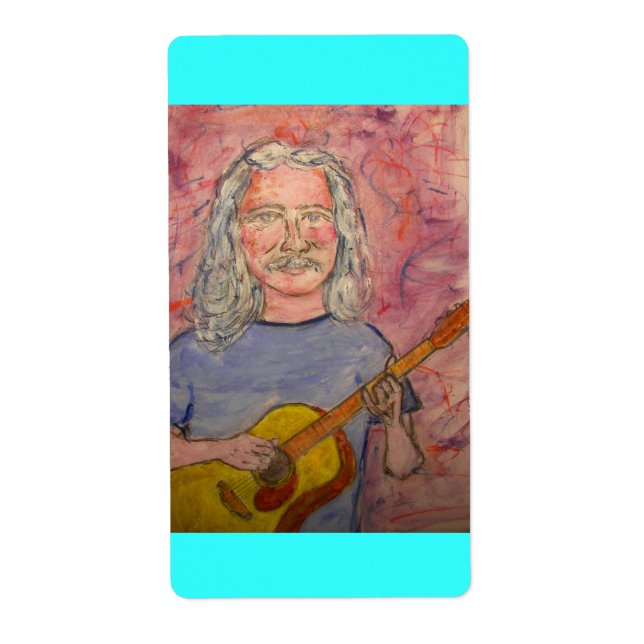 silver haired folk rocker label (Front)