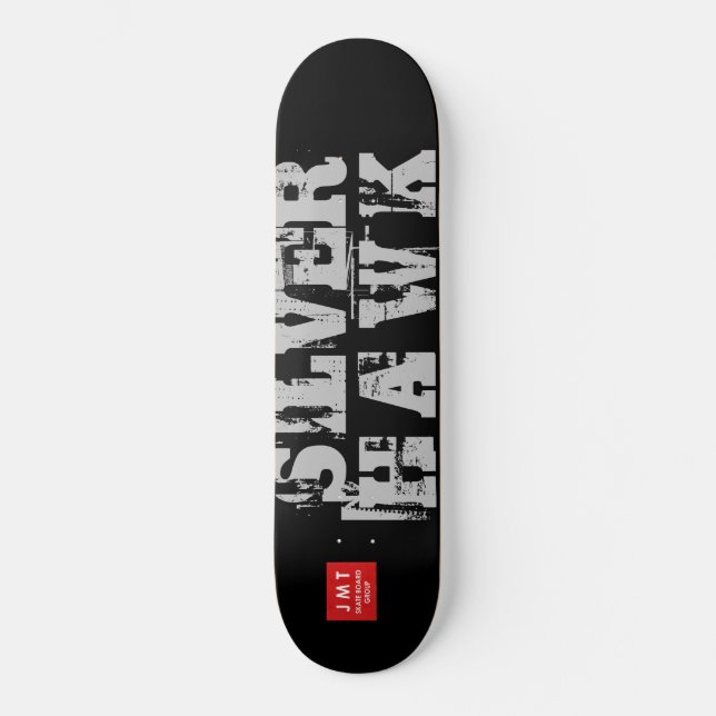 SILVER HAWK  SKATEBOARDS (Front)