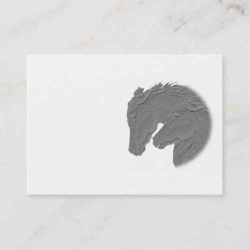 Silver Horses Business Card