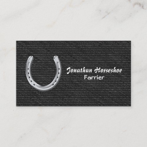 Farrier Business Cards