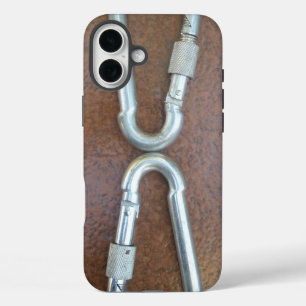 Silver infinity iPhone 16 plus case