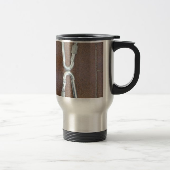 Silver infinity travel mug (Right)