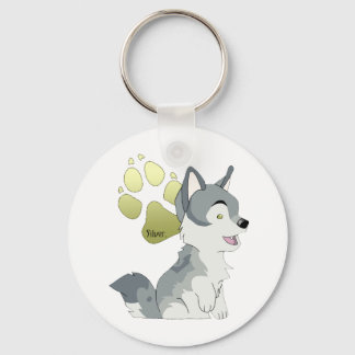 silver keychain