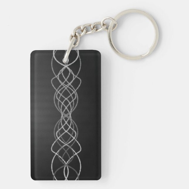 Silver Keychain (Back)