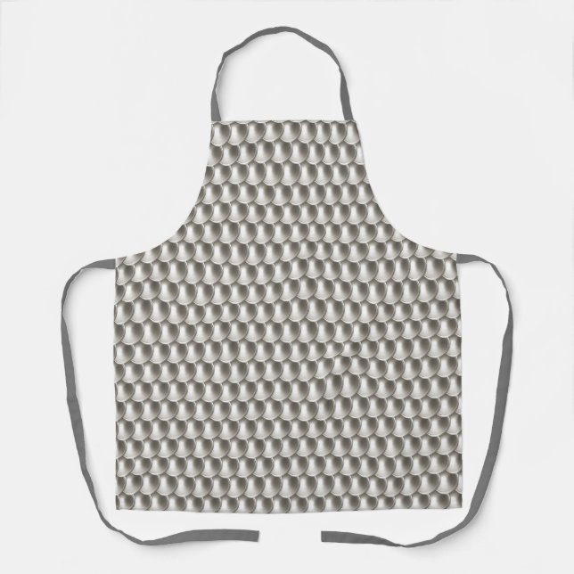 Silver Kitchen Armor Apron (Front)