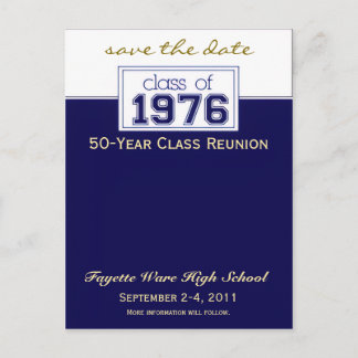 Silver Knights Class Reunion Postcard
