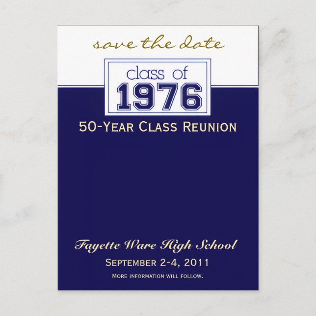 Silver Knights Class Reunion Postcard (Front)