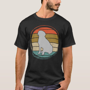 Silver Lab Vintage Labrador Men Women Kids T-Shirt