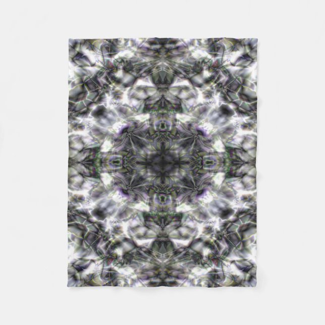Silver Lace Fleece Blanket (Front)