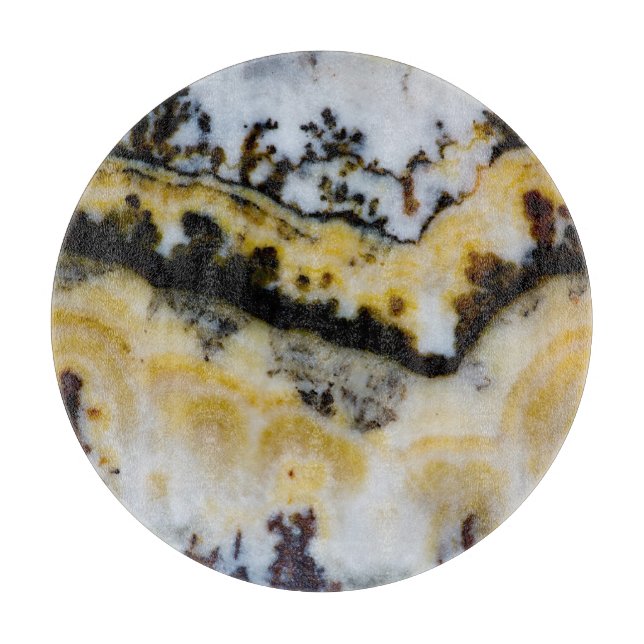 Silver Lace Onyx Cutting Board (Front)