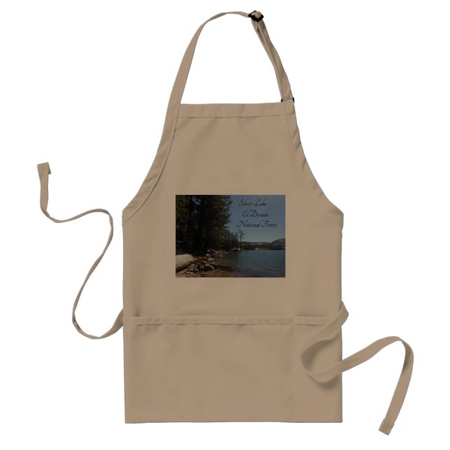 Silver Lake El Dorado National Forest Adult Apron (Front)