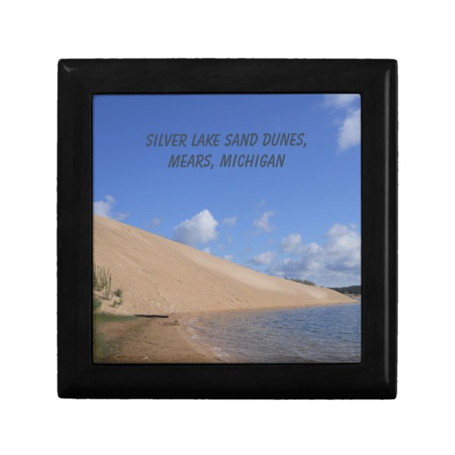 Silver Lake Sand Dunes, Mears, Michigan Gift Box (Front)