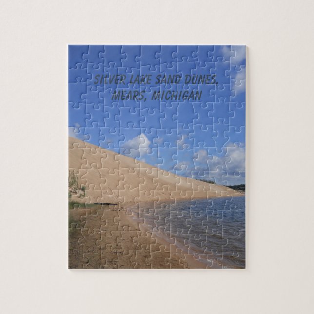 Silver Lake Sand Dunes, Mears, Michigan Jigsaw Puzzle (Vertical)