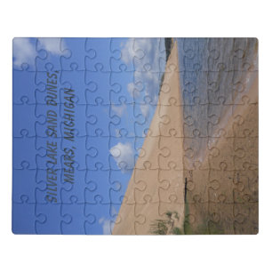 Silver Lake Sand Dunes, Mears, Michigan Jigsaw Puzzle