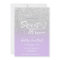 Silver lavender glitter ombre purple Sweet 16