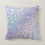 *~* Silver Lavender Leopard Glitter Animal Print Throw Pillow<br><div class="desc">* Energy Enhanced - SILVER LAVENDER LEOPARD SPOTS on a Pastel RAINBOW background. Pastel Diamond Sparkle LEOPARD Skin and a background of Iridescent Shiny RAINBOW areas Animal Print LEOPARD Skin Iridescent Animal RAINBOW Pattern Throw Pillow. The colors are often Magical Rainbow Unicorn & Mermaid pastel yet vibrant Girly colors. Diamond...</div>