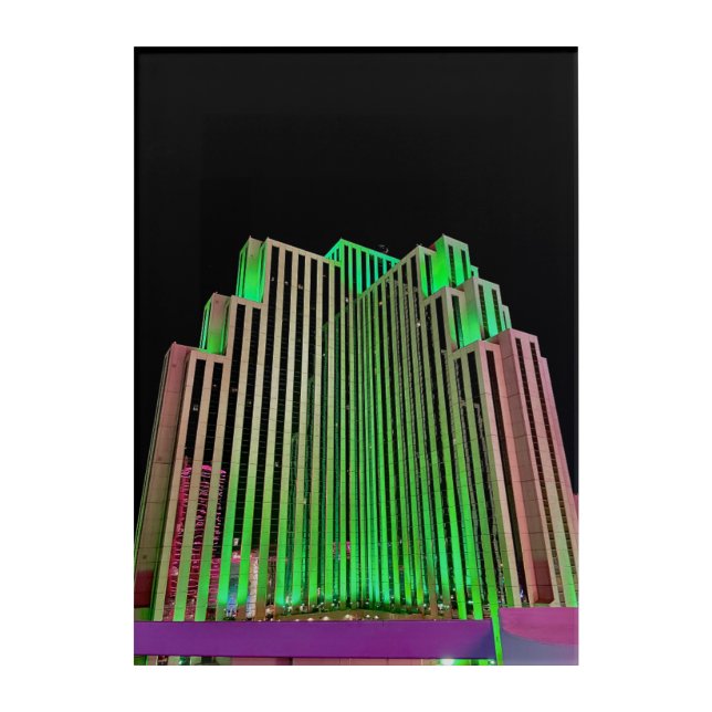 Silver Legacy Hotel - Reno, Nevada Acrylic Print (Front)