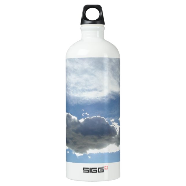 Silver Lining Aluminum Water Bottle (Front)