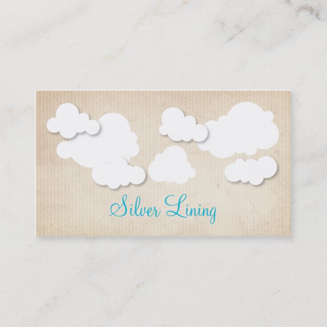 Silver Lining Business Cards (Front)