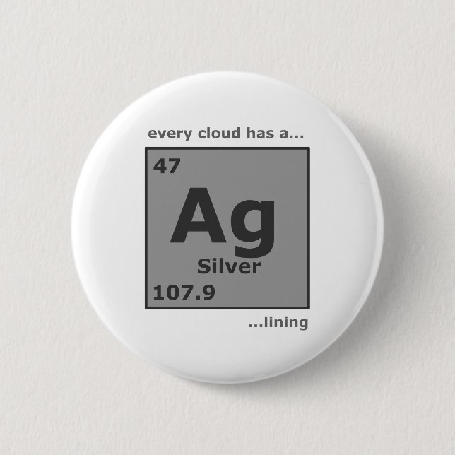Silver Lining Button (Front)