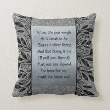 Silver Lining Cushion