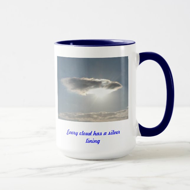 silver lining mug (Right)