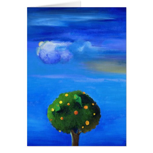 Silver Lining over the Orange Tree 2012 Cards (Front)