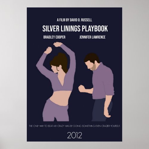 Silver Linings Playbook Minimalist Movie Poster