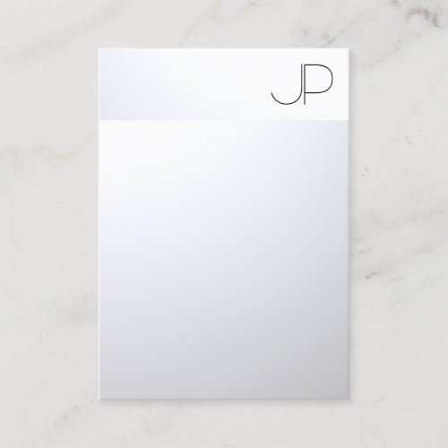 Silver Look Modern Elegant Professional Template Business Card