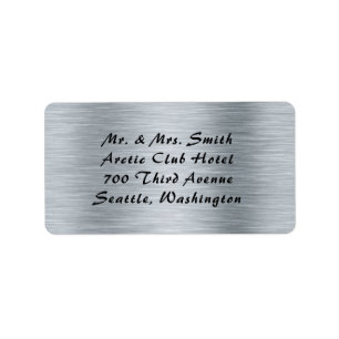 Silver lover label
