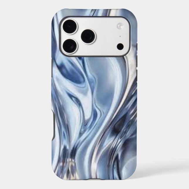 Silver Luxury  Case-Mate iPhone Case (Back)