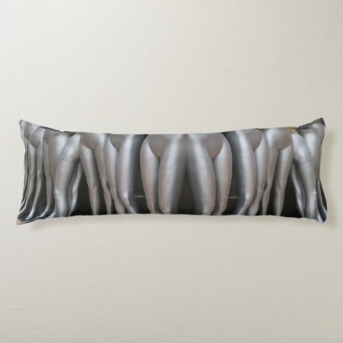 Silver Mannequins Body Pillow