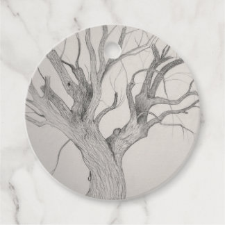 Silver Maple Favor Tags