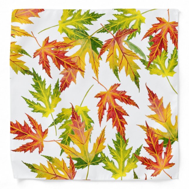 Silver Maple on a Bandana (Front)