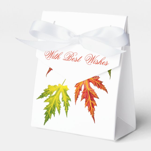 Silver Maple on a Favor Box (Front Side)