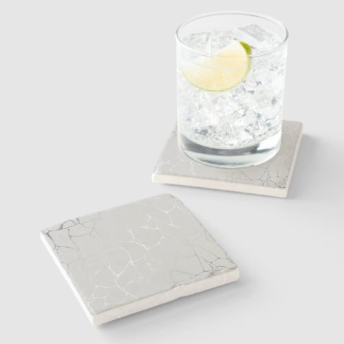 Silver Marble Stone Coaster