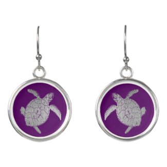 Silver marine turtle