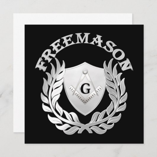 Silver masonry symbol (Front/Back)