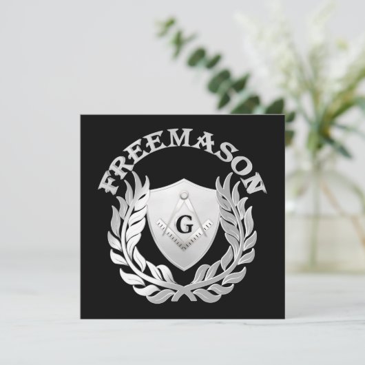 Silver masonry symbol (Standing Front)