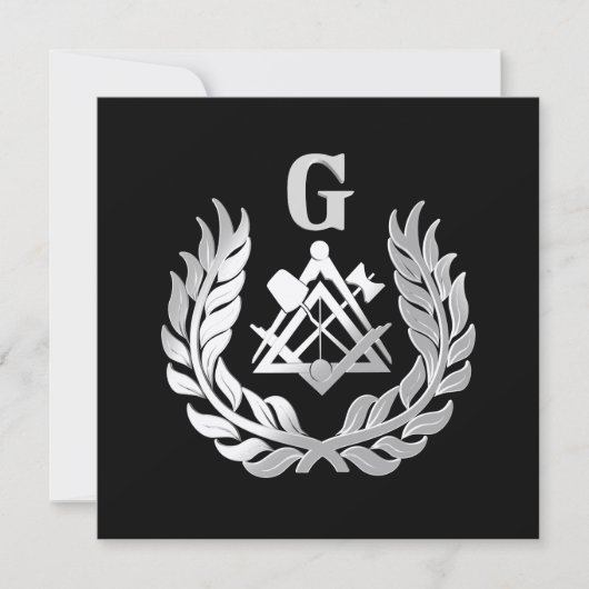 Silver masonry symbol (Front)