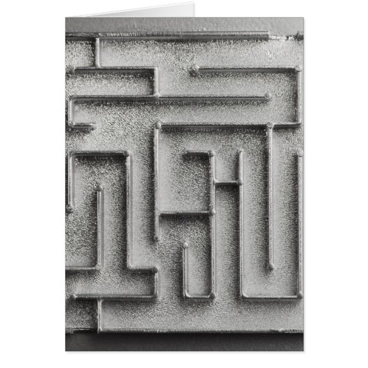 Silver maze cards (Front)