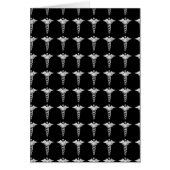 Silver Medical Caduceus (Front)