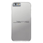Silver Metal Customized Iphone 6 Case Covers at Zazzle