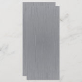 Silver Metal Look (Front/Back)